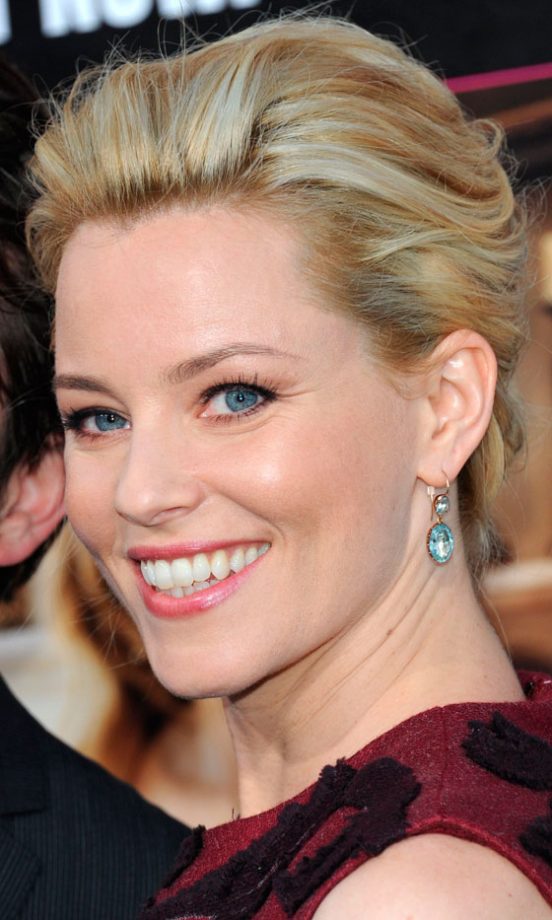 Elizabeth Banks' Hair Was Swept Up, 2012