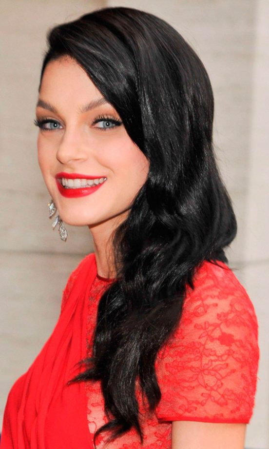 Jessica Stam's Hair Looked Great Wavy, 2012
