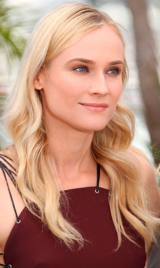 Diane Kruger's Hair Looked Effortless At Cannes, 2012