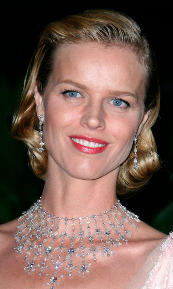 Eva Herzigova's Hair Had A Classical Twist To It At Cannes, 2012