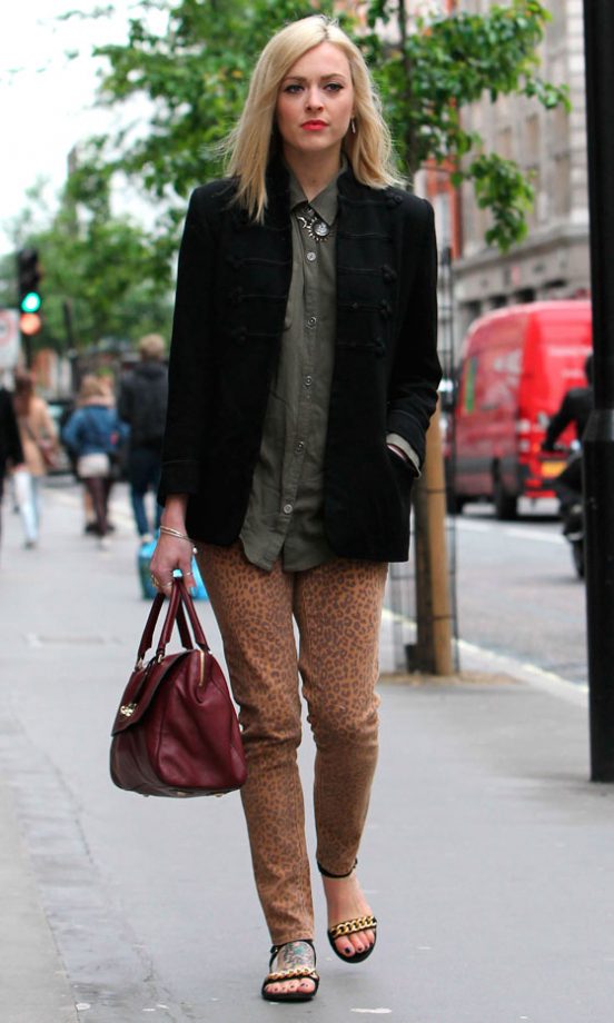 Fearne Cotton Showed Off Her Casual Style On Her Way To The Radio One Studios, 2012