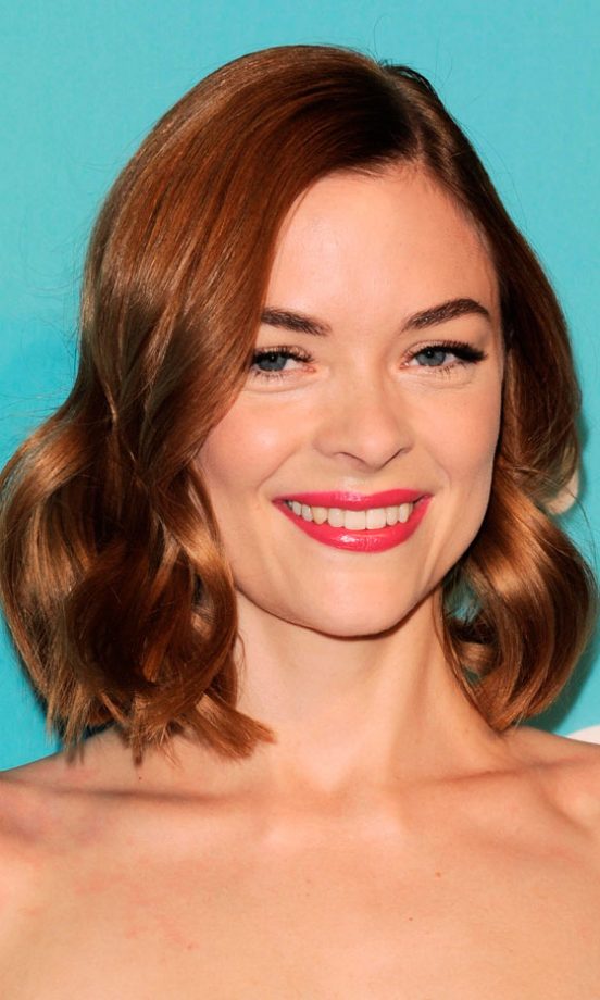 Jaime King Stunned With This Chestnut Shade, 2012