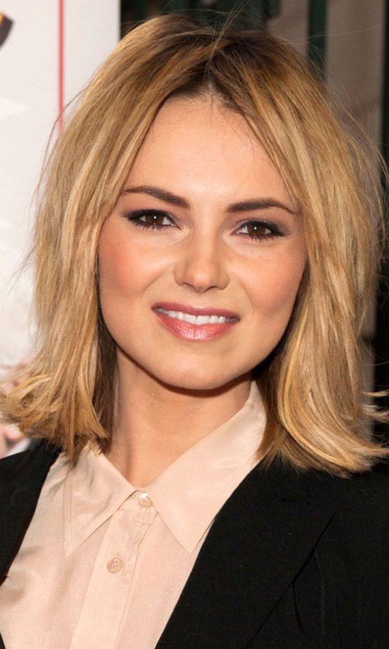 Kara Tointon Rocked A Messy Long Bob, 2012