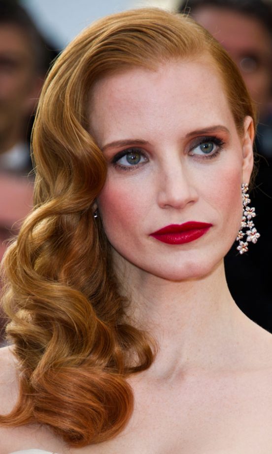Jessica Chastain's Hair At Cannes Film Festival 2012