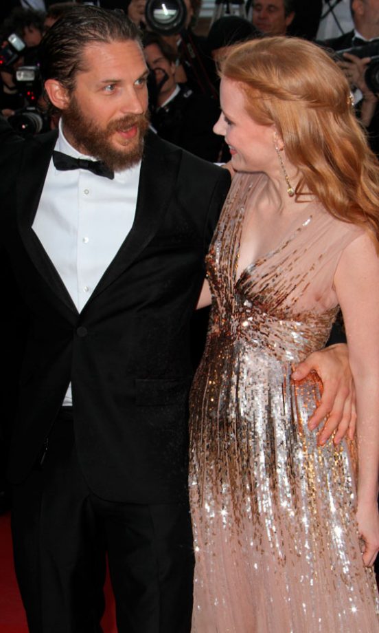 Tom Hardy And Jessica Chastain At Cannes Film Festival 2012