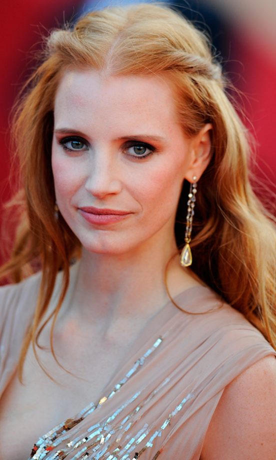 Jessica Chastain's Hair At Cannes Film Festival 2012
