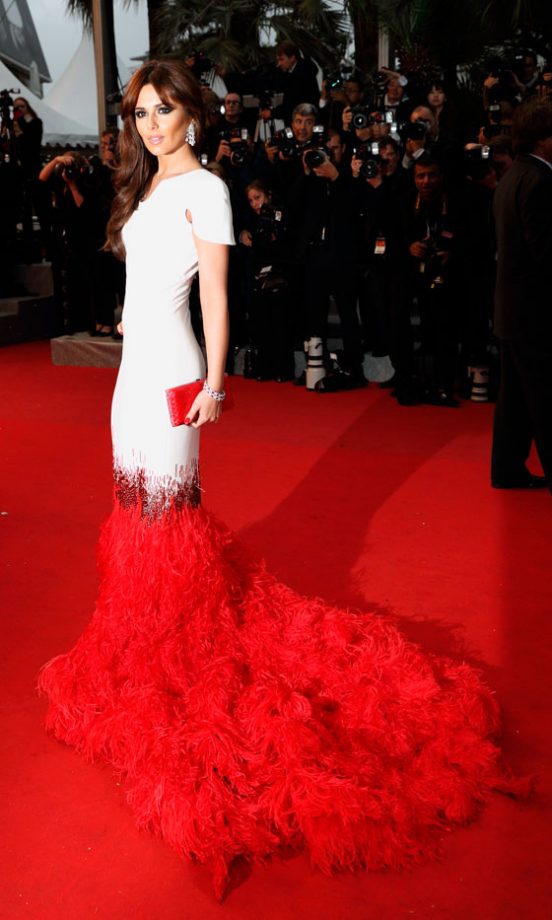 Cheryl Cole In Stephane Rolland At Cannes Film Festival 2012