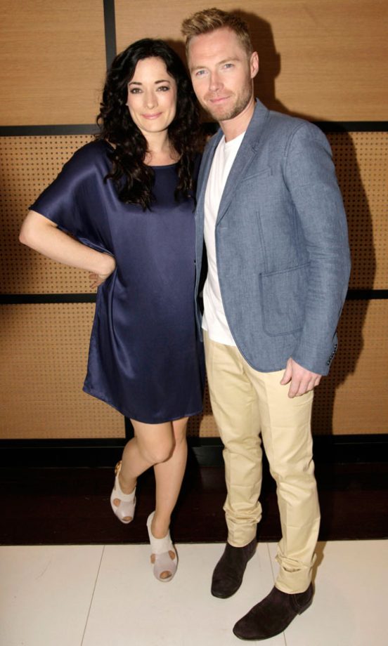 Laura Michelle Kelly and Ronan Keating At Cannes Film Festival 2012