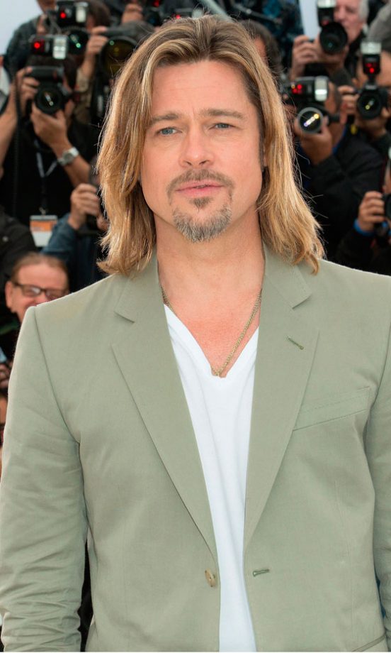 Brad Pitt In Gucci At Cannes Film Festival 2012