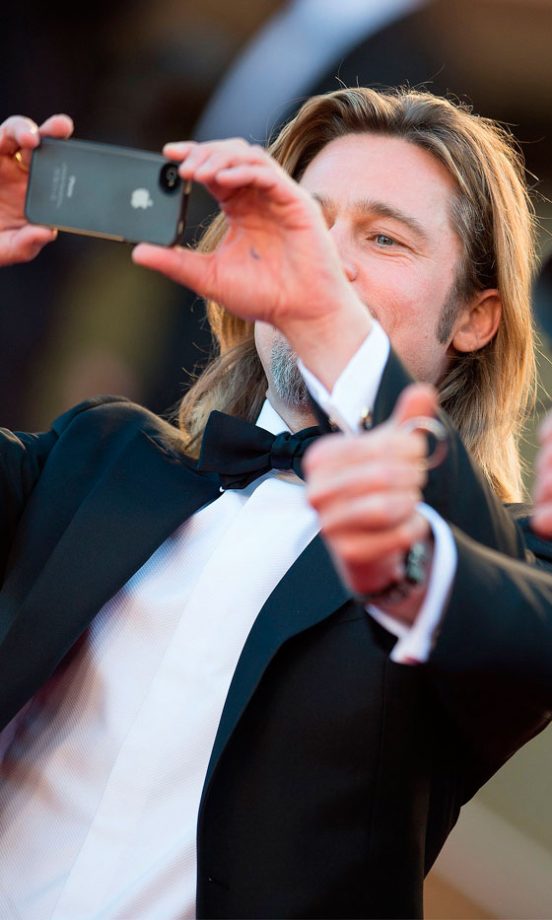Brad Pitt In Balenciaga At Cannes Film Festival 2012