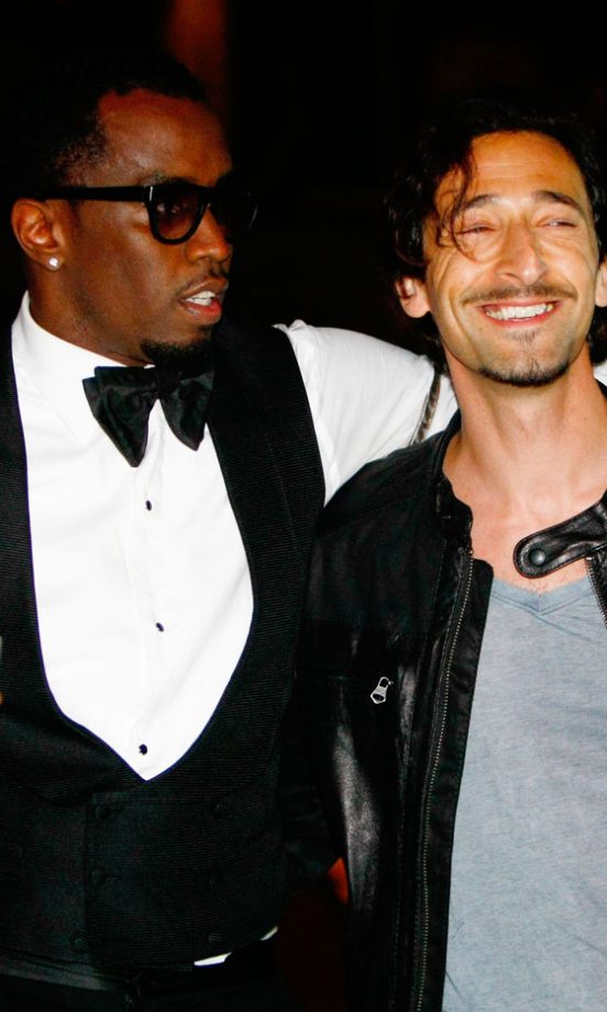 P Diddy And Adrien Brody At P Diddy's Boat Party At Cannes Film Festival 2012