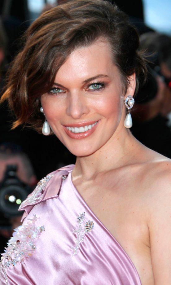 Milla Jovovich's Hair At Cannes Film Festival 2012