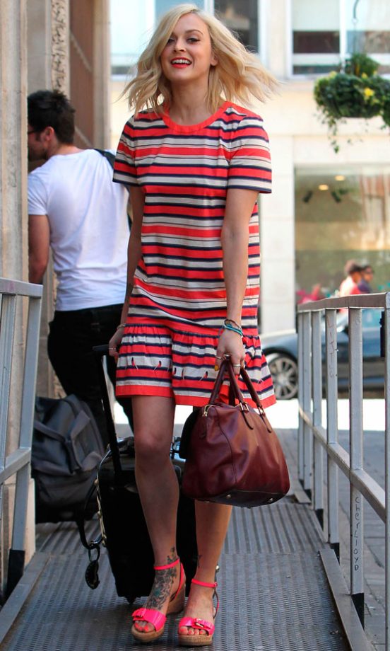 Fearne Cotton At The BBC Radio 1 Studios, 2012