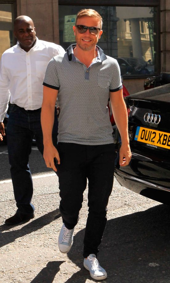 Gary Barlow At The BBC Radio 2 Studios, 2012