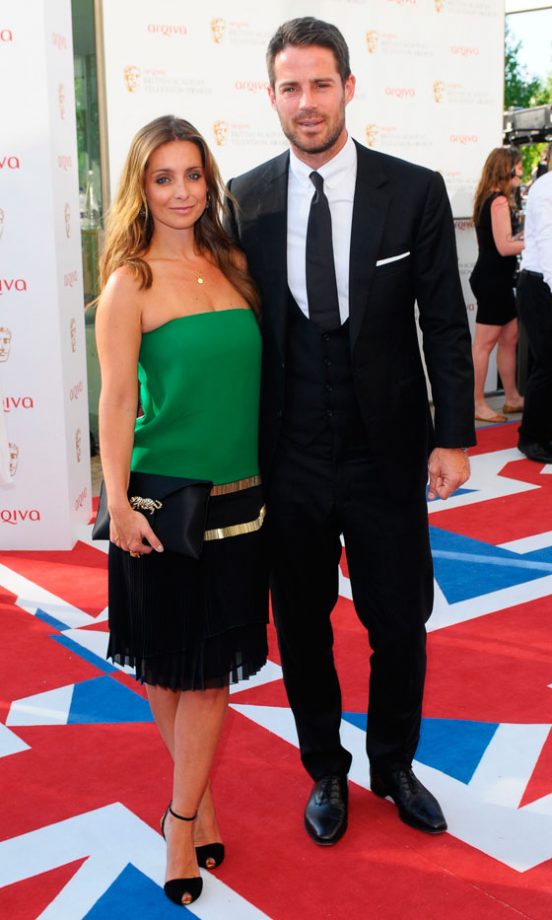 Louise And Jamie Redknapp At The BAFTA Awards 2012