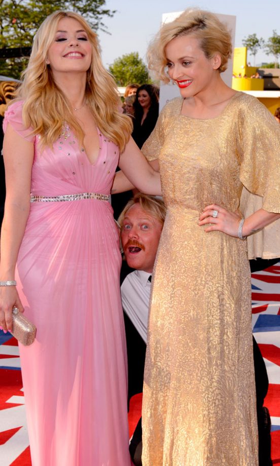 Holly Willoughby, Keith Lemon And Fearne Cotton At The BAFTA Awards 2012