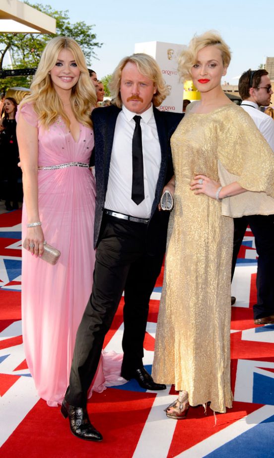 Holly Willoughby, Keith Lemon And Fearne Cotton At The BAFTA Awards 2012