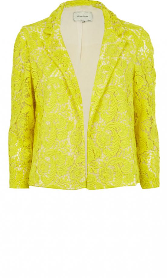 River Island Lace Blazer, £50