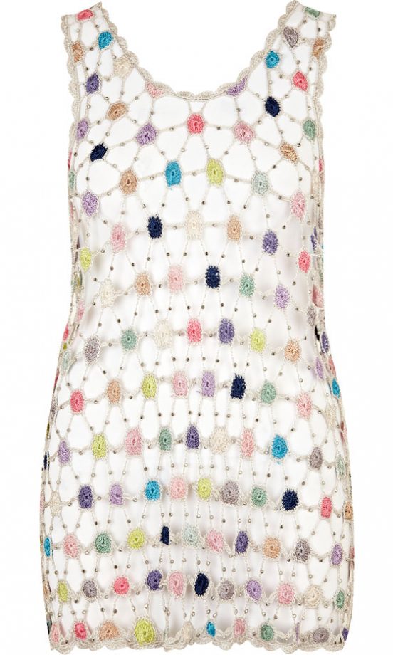 River Island Embroidered Waistcoat, £40