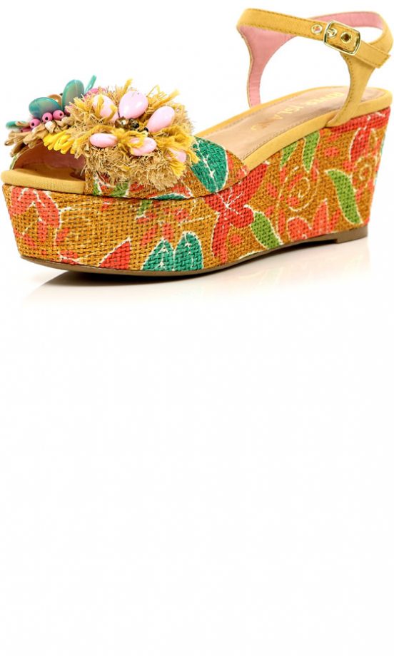 River Island Embellished Wedges, £40