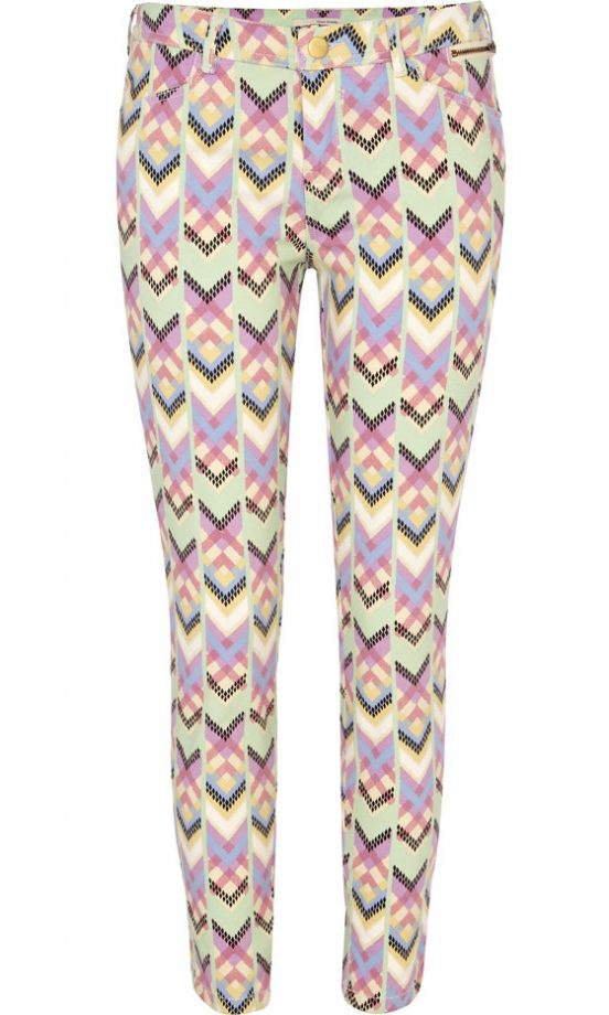 River Island Aztec Print Skinny Trousers, £35