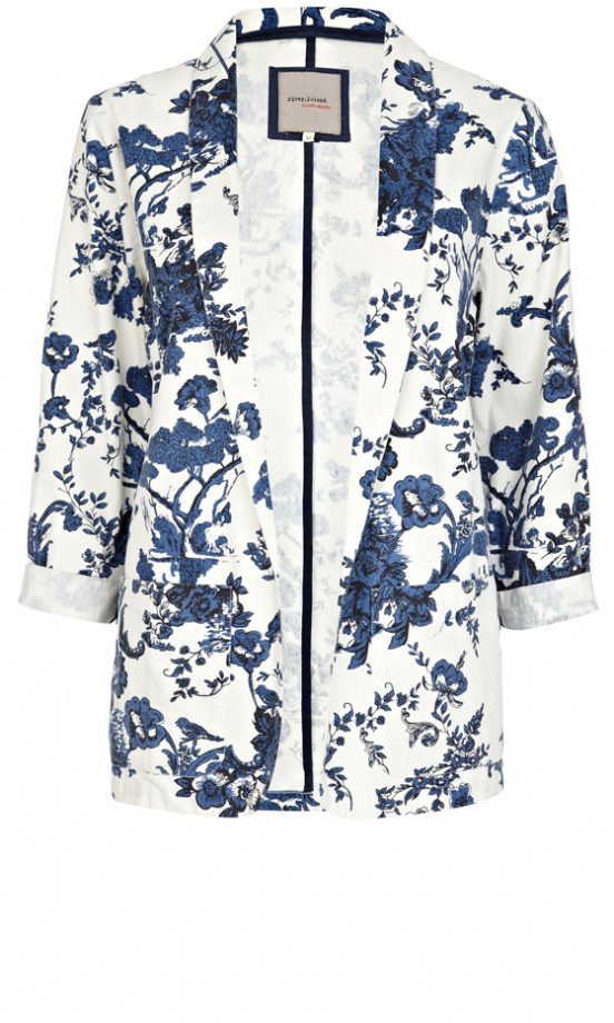 River Island Floral Print Blazer, £35