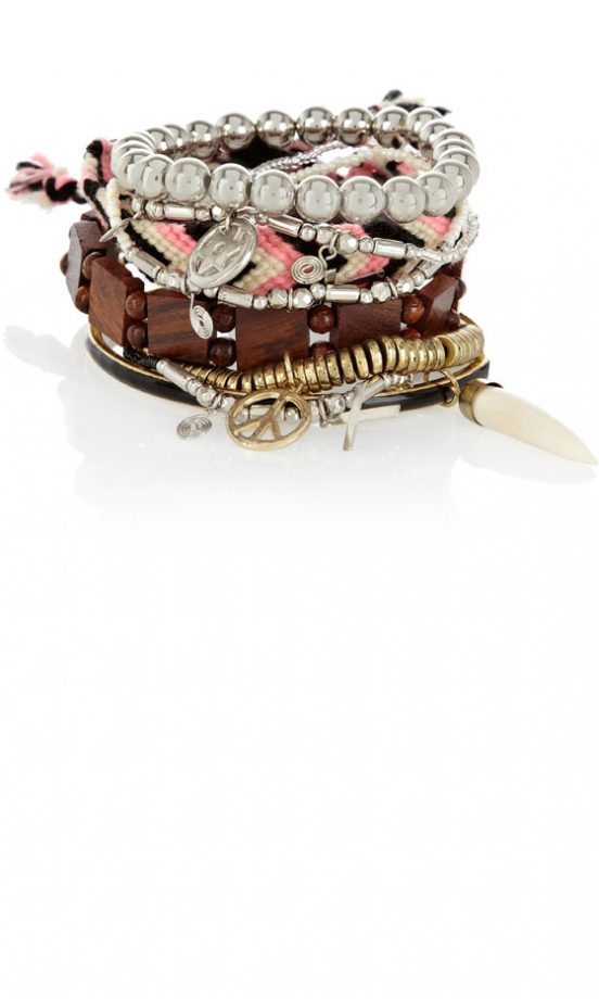 River Island Festival Bracelet Set