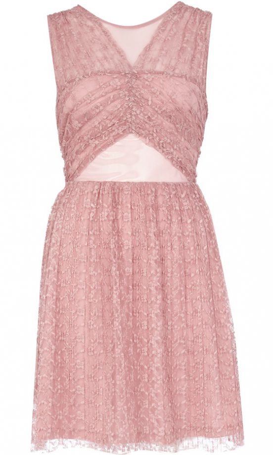 River Island Cut Out Lace Prom Dress, £45