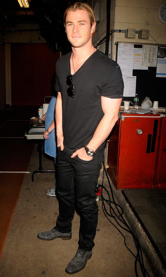 Chris Hemsworth In New York, 2012