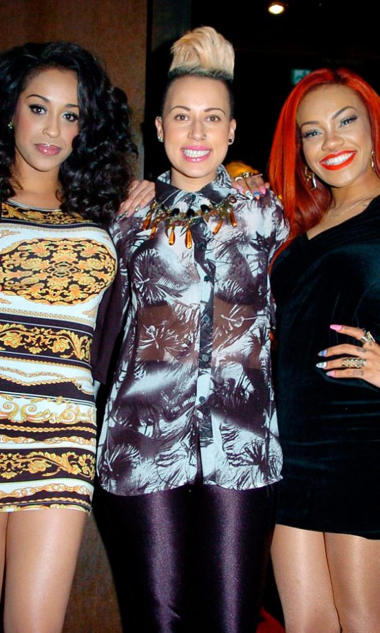 Stooshe At The Barry M Event In London, 2012