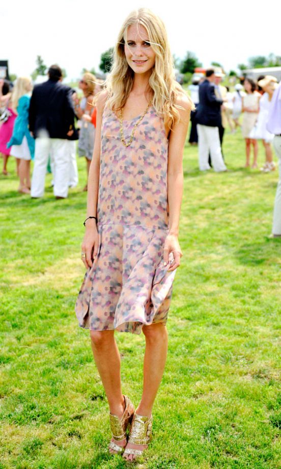 Poppy Delevingne At The Veuve Clicquot Polo Classic, 2012