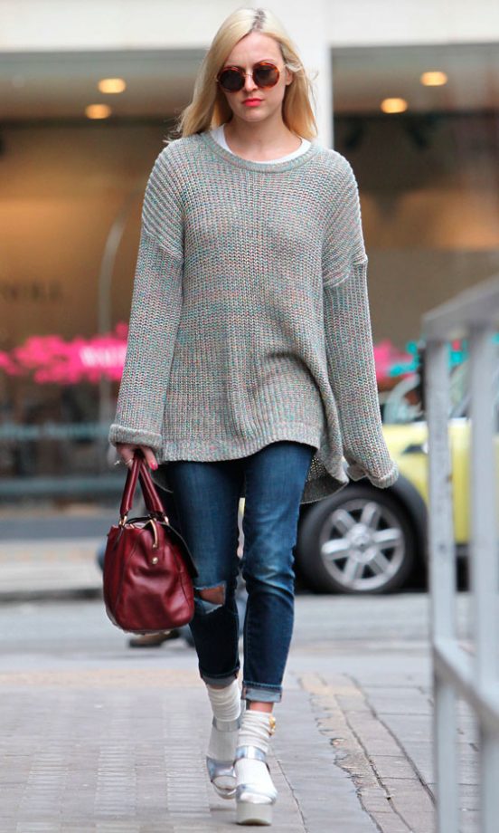 Fearne Cotton Out In London, 2012
