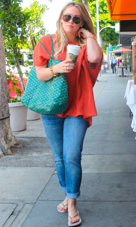 Hilary Duff Out In LA, 2012