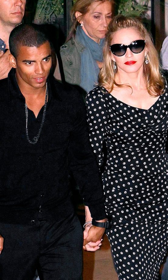 Madonna And Boyfriend Brahim Zaibat In Rome, 2012
