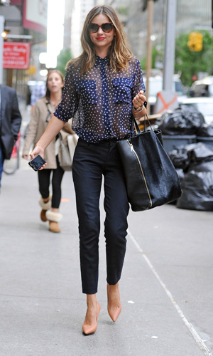 Miranda Kerr oozes effortless chic while out in New York