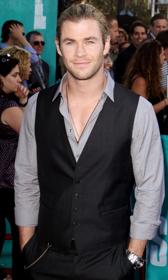 Chris Hemsworth At The MTV Movie Awards 2012
