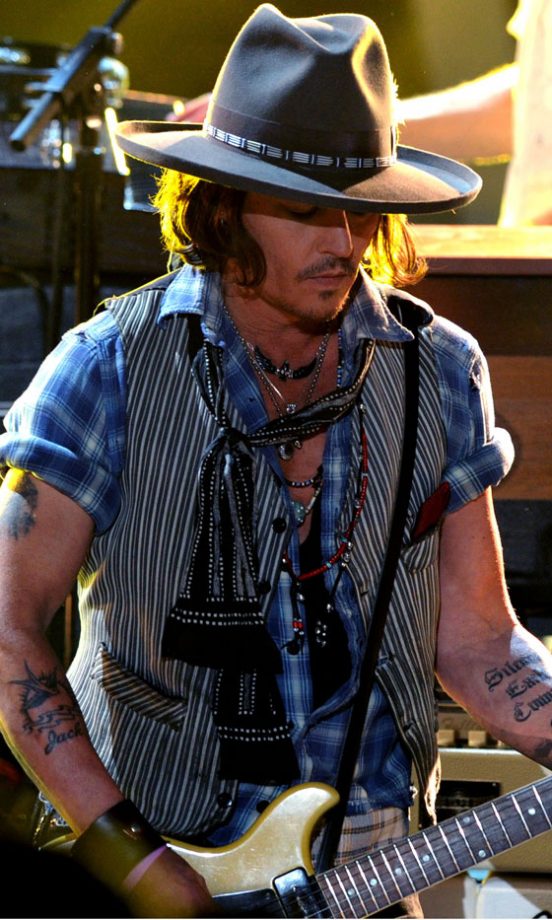 Johnny Depp At The MTV Movie Awards 2012