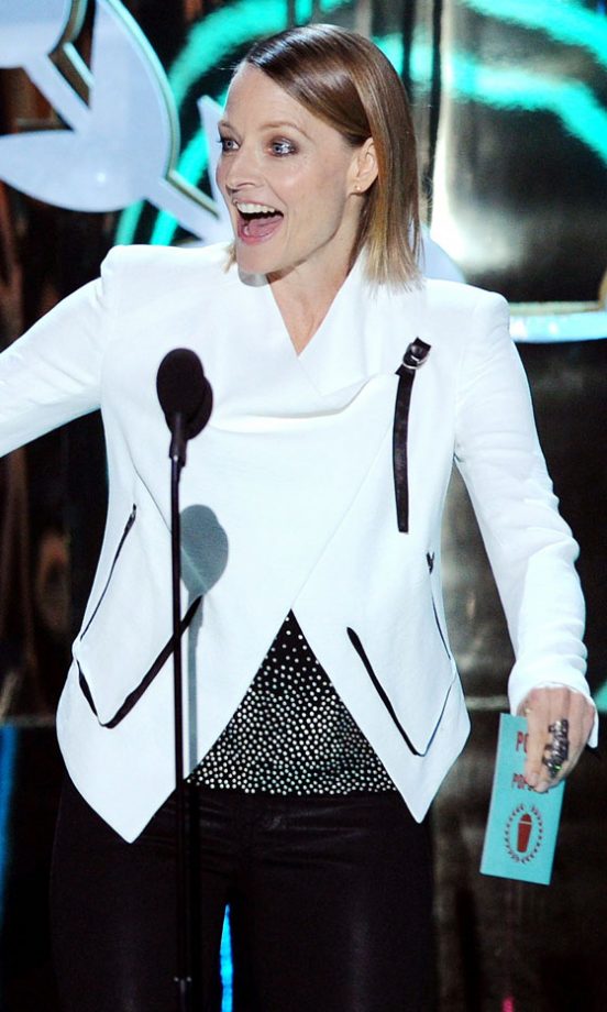 Jodie Foster At The MTV Movie Awards 2012