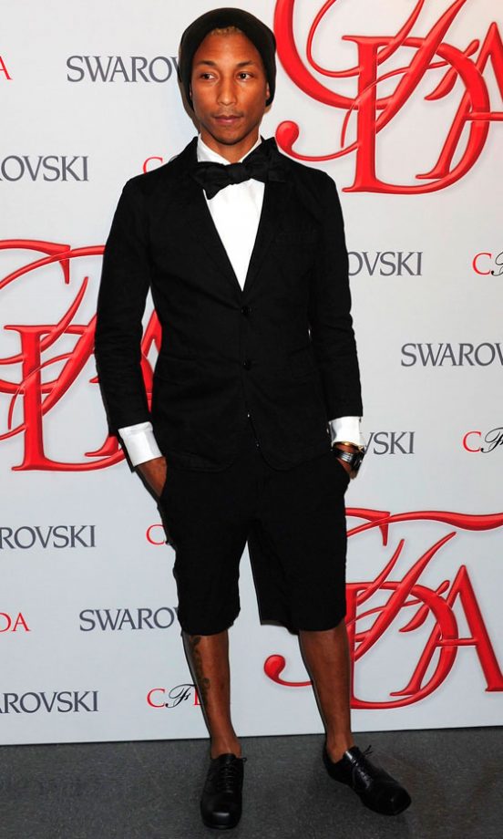 Pharrell Williams At The CFDA Fashion Awards 2012