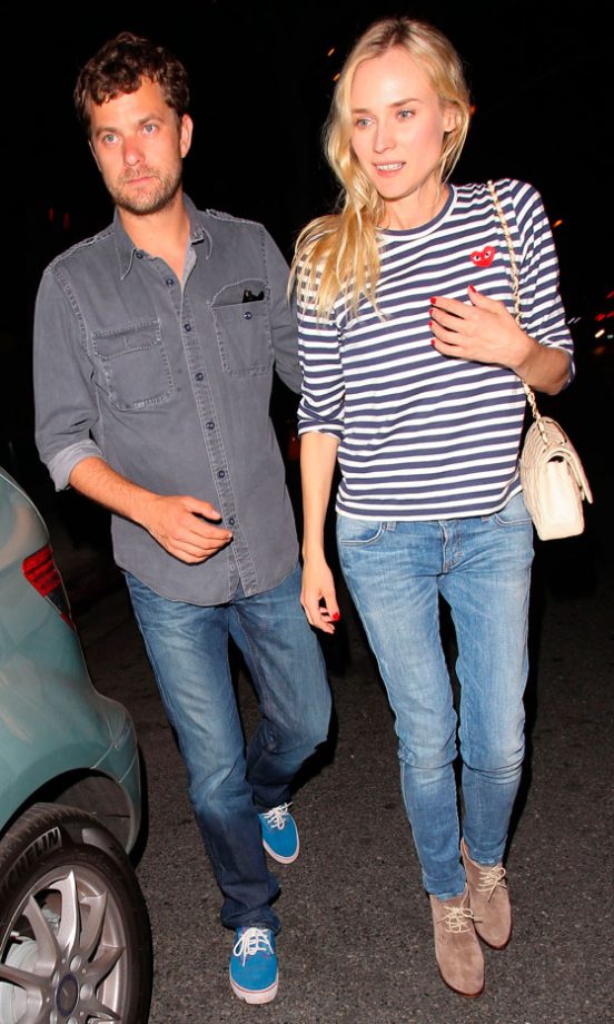 Diane Kruger And Joshua Jackson Out And About In LA, 2012