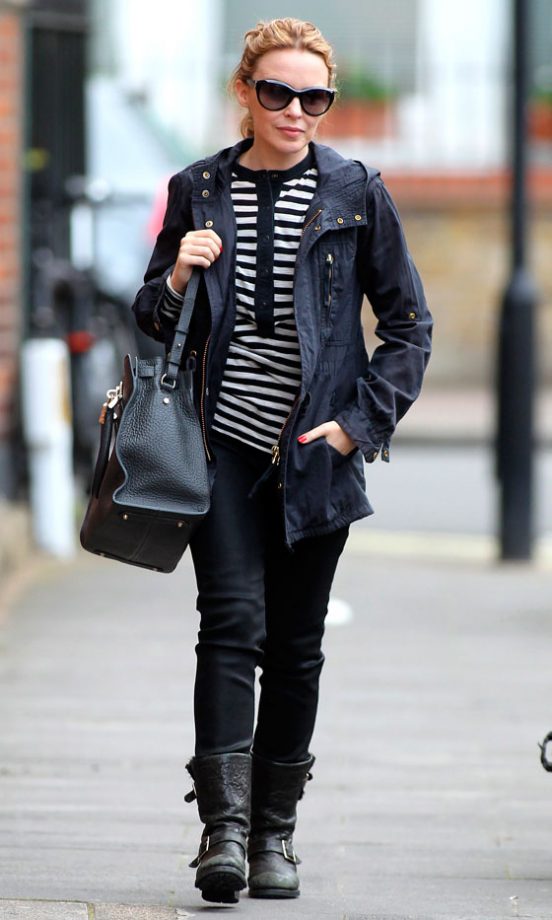 Kylie Minogue Out And About In London, 2012