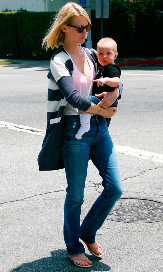 January Jones Out In LA, 2012