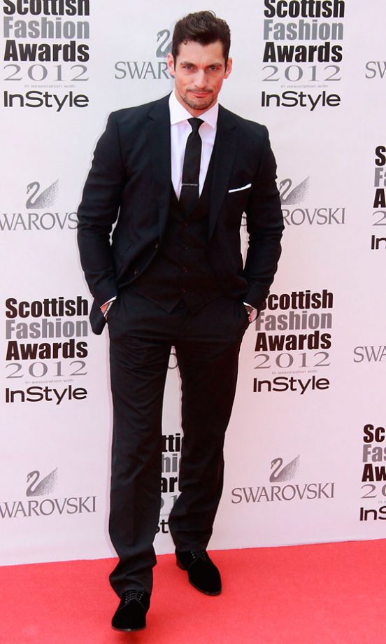 David Gandy At The Scottish Fashion Awards, 2012
