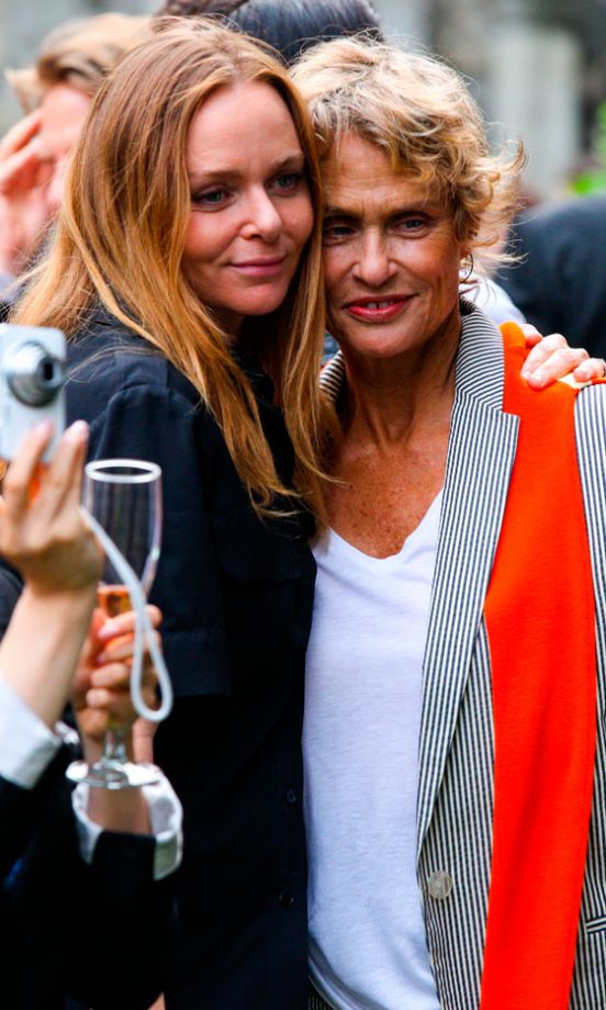 Stella McCartney And Lauren Hitton At Stella McCartney's Spring 2012 Presentation In New York