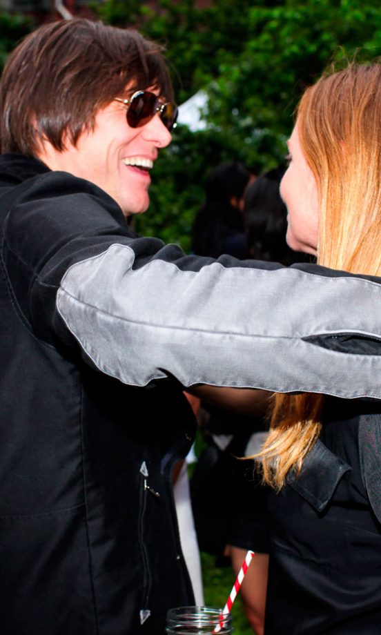 Jim Carrey And Stella McCartney At Stella McCartney's Spring 2012 Presentation In New York