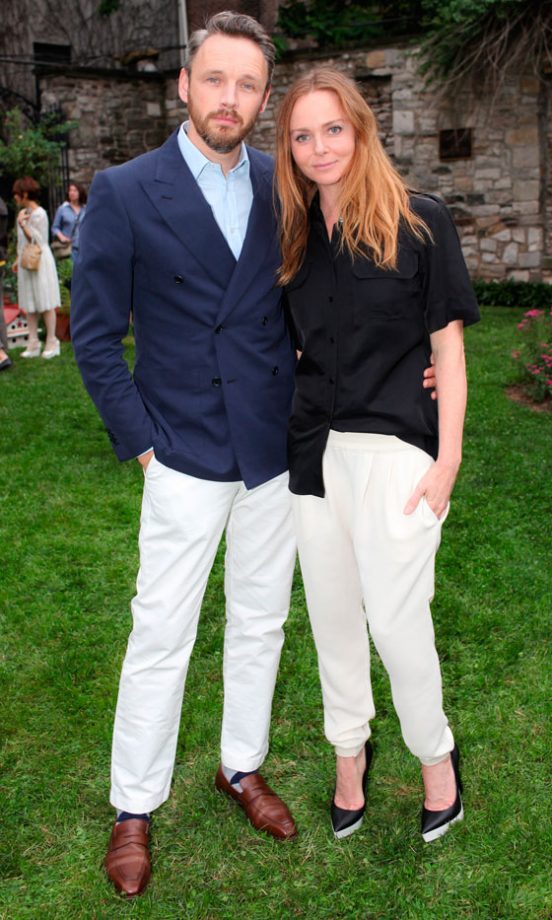 Stella McCartney And Alasdhair Willis At Stella McCartney's Spring 2012 Presentation In New York