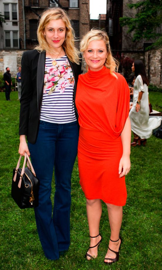Greta Gerwig And Amy Poehler At Stella McCartney's Spring 2012 Presentation In New York
