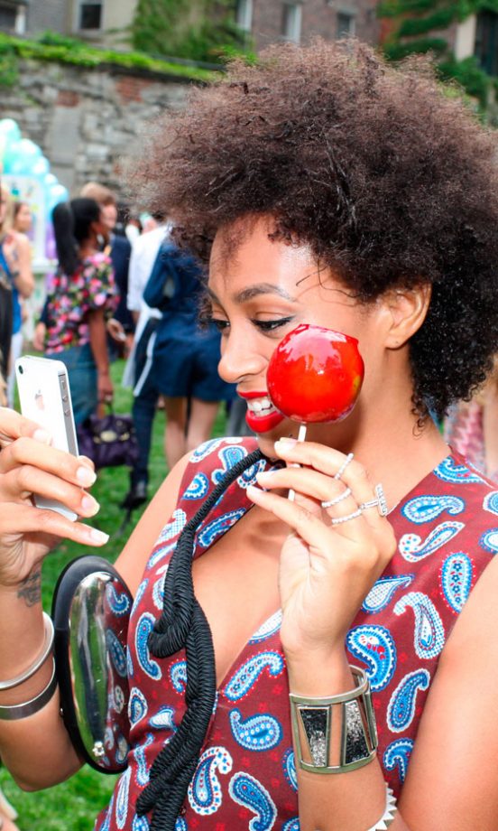 Solange Knowles At Stella McCartney's Spring 2012 Presentation In New York