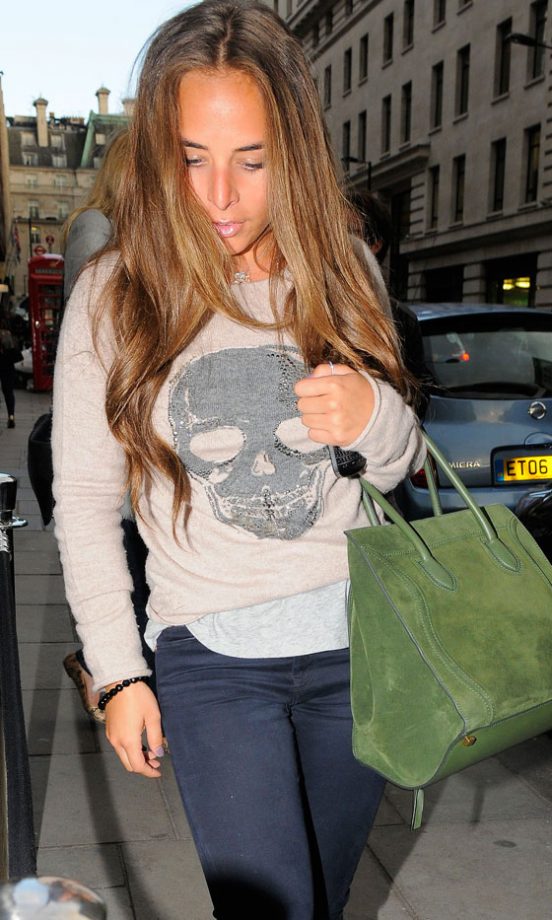 Chloe Green Out In London, 2012