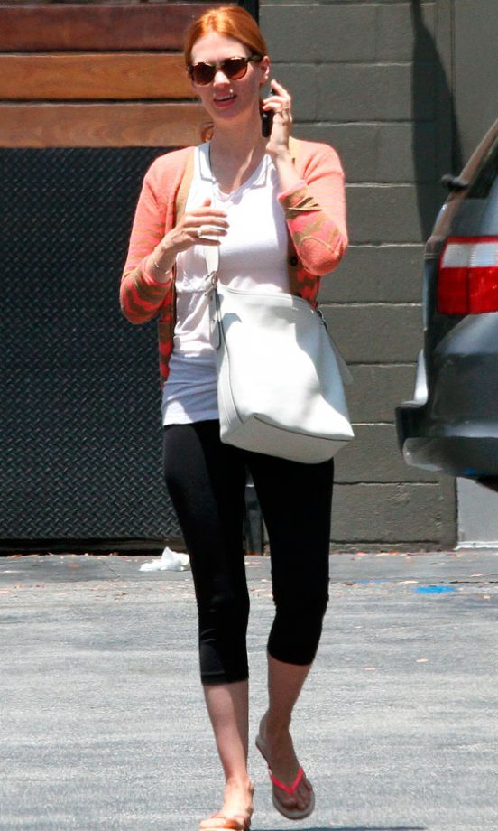 January Jones Out In LA, 2012